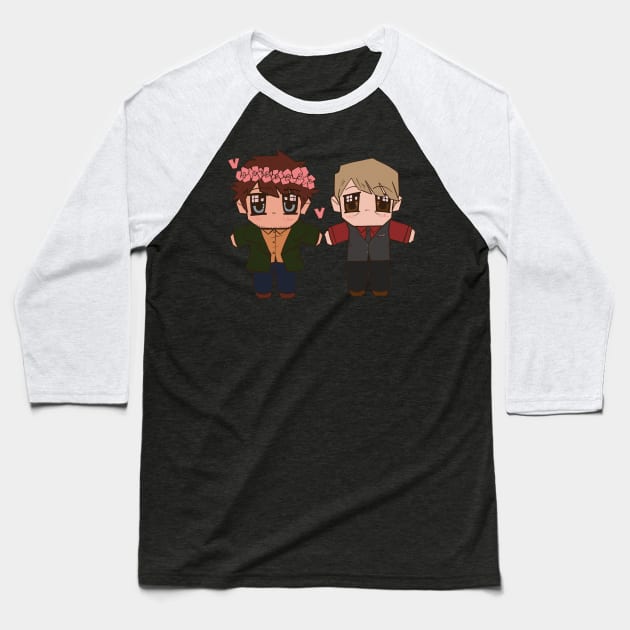 Hannigram Marketable plushies Baseball T-Shirt by Kaerepi